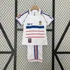 Directo de Fábrica Set Retro Infantil Conjunto de Chándal de Entrenamiento Real Madrid Barcelona Uniforme de Fútbol Transfronterizo Ropa Deportiva Múltiples Estilos Disponibles