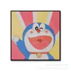 Pintura al óleo digital DIY para niños, personajes de dibujos animados, anime, animales, relleno de color, pintura al óleo, pintado a mano, digital, hecho a mano, pintura decorativa