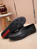 Zapatos Doug para Hombre Cuero Genuino Slip-on Zapatos de Hombre Cuero Suave Suela Suave Casual Moderno Antideslizante Transpirable Mocasines de Cuero Genuino para Hombre