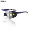 Novos Óculos de Sol Esportivos Coloridos para Ciclismo ao Ar Livre Transfronteiriços, Óculos de Sol para Golfe, Óculos de Proteção Casuais Diários