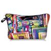 Serie de Graffiti Art Abstracto Transfronterizo Bolsa de Cosméticos Almacenamiento de Mano Bolsa de Lavar Perezosa Portátil para Viaje