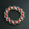 Pulsera de Vidrio Luminoso con Lámina de Oro de Doble Cara de Forma Especial, Pulsera de Vidrio Brillante para Hombres y Mujeres, Diseño de Cielo Estrellado, Artículo Popular de Venta Caliente en Transmisiones en Vivo