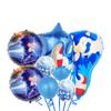 Estilo Caricatura Sonic de Pie Globo Sonic Fiesta Sonic Juego Infantil Set de Globos de Película de Aluminio