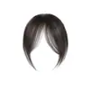 Flequillo Postizo para Mujer con Flequillo Frontal Invisible Natural, Flequillo Ligero y Realista Estilo Francés