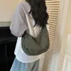 2026 Bolso Cruzado Nuevo Gran Capacidad Bola de Masa Otoño Versátil Hombro Único Estilo Simple Ligero Bolso Casual para Mujeres Viajes al Trabajo