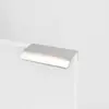 Manija Moderna de Aleación de Aluminio Manija Invisible para Puerta de Gabinete Manija Redondeada Oculta para Armario Cajón Empotrado