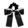 Goma para el pelo tipo scrunchie estilo Ins para mujer, Versión de mariposa de verano, Lazo, Accesorio para el cabello prehecho con cinta, Al por mayor, Uso diario