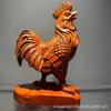 Ornamentos de Galo Grande Talhados em Ébano Madeira Maciça Doze Zodíaco Madeira Galo Decorações para Sala de Estar de Casa Inauguração Casa Nova