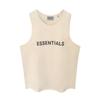 Essentials Hhh Marca Americana de Moda de Rua High Street Letras no Peito Camiseta Casual Solta Névoa Regata Camisa Básica para Homens
