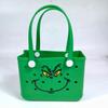 Dongdong - Bolsa grande para playa, bolsa de almacenamiento, bolso de mano con estampado de EVA, cesta para exteriores, bolsa para mascotas, Amazon, transfronterizo, Europa y América.