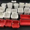 Em estoque atacado caixa de fio de plástico PVC decoração de casa retardante de chama interruptor de parede tipo 86 branco retardante de chama caixa de junção de montagem externa
