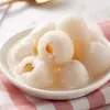Lichi enlatado pulpa fresca jarabe fruta enlatada lata grande alimento caja entera snacks tienda de té con leche comercial materias primas