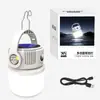 Lámpara de Sol para Camping al por Mayor para Clientes Grandes, Multifuncional para Exteriores, Batería de Larga Duración, Luz Fuerte, Portátil, Recargable