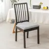 Juego de Fundas Elásticas de Punto para Sillas de Comedor para Hogar y Hotel, Funda Completa para Silla, Nuevo Modelo Transfronterizo, Color Sólido Simple