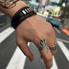 Nuevo Anillo Retro Cobra de Personalidad para Hombre Joyería Hip-Hop Cool Anillo para Dedo Índice