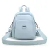 Mochila para Mujer, Nuevo Estilo Primavera, Mochila Trendy Estilo Coreano de Tela de Nylon, Mochila Pequeña Ligera Casual de Moda Transfronteriza para Exteriores