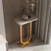 Estructura para Flores de Lujo Ligero Estilo Italiano, Soporte de Piso para Flores para Sala de Estar Estilo Nórdico con Encimera de Roca, Soporte de Hierro de Gama Alta Simple para Macetas