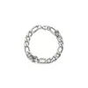 Pulsera Hip-Hop Materiales para Manualidades Cadena Furgaro Oro Electrochapado Pigmento No Desvanecible Cadena Pura Acero Inoxidable Joyería de Mano