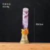 Sino de Vento Coluna de Cristal Cilindro de Cristal Sino de Mão Sino de Mesa Adereço de Festival Decoração de Atmosfera Ornamento de Cristal