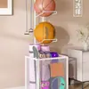Rack de Armazenamento de Basquete Doméstico Interno Rack de Futebol Vôlei Cesta de Armazenamento de Badminton Rack de Bola Infantil Rack de Armazenamento de Bola