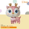 Globos de Papel de Aluminio con Forma de Animales de Dibujos Animados Jirafa Mono para Fiesta Transfronteriza Decoración de Ambiente para Escena Accesorios Venta al por Mayor