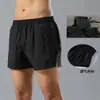 Verão Masculino Profissional Maratona Corrida Treino Shorts Esportivos Camada Única Leve Fitness Secagem Rápida Shorts Três Pontos