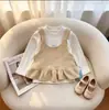 Nuevo Chaleco de Ropa Exterior de Moda Versátil Elegante con Volantes Multicolores para Bebés Niñas de Primavera Otoño