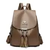 2026 Verão-Outono Dropshipping Transfronteiriço Estilo Coreano Moda Tendência Casual Bolsa Feminina Mochila Escolar Unissex Vintage Mochila de Viagem