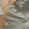 Ropa interior sexy de seda helada de cintura media para mujer, con borde de encaje jacquard y lazo, de seda antibacteriana, en la entrepierna inferior, bragas finas para mujer