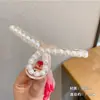 Pinza Grande para el Cabello con Alto Volumen, Aspecto de Alta Gama, Pinza para el Cabello con Moño Mediano, Pinza Grande Acrílica Sencilla, Accesorio para el Cabello para Mujer