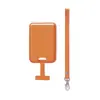 Adecuado para Lanyard Magnético Magsafe Portatarjetas Antiperdida iPhone16Promax Portatarjetas Magnético de Cuero PU Transfronterizo