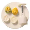 Molde para Pastel de Luna de Durian Estéreo 50g Nuevo Molde Casero Prensado a Mano para Pastelería China Herramientas para Hornear de Grado Alimenticio