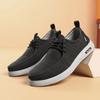 Zapatos para Hombre 2024 Nuevos Zapatos de Tela para Hombre Versátiles Suela Blanda con Cordones Casual Deportivos Zapatos para Hombre Estilo Coreano Moderno Transpirables Únicos