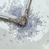 Rio Estrela Brilhante Pedrinhas de Vidro Joias para Nail Art Massa Leka Tijolo Cânhamo Fluxo DIY Bolsa de Materiais com Contas de Vidro Concha