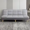 Sofá-cama resistente a arranhões de gato, um sofá dobrável versátil para salas de estar e quartos, adequado para apartamentos pequenos e imóveis para alugar, um sofá duplo simples