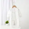 Ropa de verano 2025 para bebés recién nacidos, con estampado de dibujos animados, para niños y mujeres.