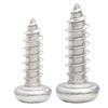 Cabeça redonda de aço inoxidável 304 com coluna anti-roubo flor de ameixa parafuso auto-roscante cabeça de panela interior flor de ameixa parafuso auto-roscante M3 / M4 / M5