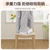 Silla de Comedor de Plástico Engrosado para Uso en Casa, Silla de Mesa de Comedor Moderna Minimalista, Taburete Comercial de Restaurante de Moda con Respaldo