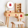 Adesivos de Dupla Felicidade () para casamentos, aveludados, eletrostáticos, adequados para quartos de noiva, salas de estar e janelas de vidro; também adequados para decorações de noivado.