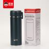 Termo Kuangdi 5193 de acero inoxidable, taza de agua para hombres y mujeres de negocios, taza de té portátil al vacío con letras comerciales de alta calidad