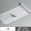 Banderola de Mesa de Algodón y Lino Chino, Banderola de Mesa, Tela Estilo Borracho Qinghe, Mesa de Centro de Gamuza, Posavasos, Esterilla de Algodón y Lino Seco Húmedo para Mesa de Té