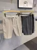 Pantalones Cortos Casuales de Verano Delgados Traje Corto Versátiles Ajustados Estilo Coreano de Moda Tendencia Shorts de Playa