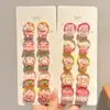 Elástico de Cabelo para Bebê Não Machuca o Cabelo. Elástico de Cabelo Dopamina Colorido Fofo para Crianças Elástico de Cabelo de Alta Elasticidade para Menininhas