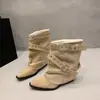 Botas de Caballero con Suela Gruesa Retro y Hebilla Oculta para Aumentar la Altura Mujer 2026 Otoño Nuevo Estilo Británico Tubo Corto Adelgazantes Doc Martens