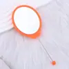 Espelho Redondo Pequeno Criativo DIY com Contas, Espelho Portátil Colorido de Alta Definição, Espelho de Mão para Maquiagem para Mulheres, Venda por Atacado do Fabricante em Estoque
