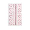 Set de 5 Pegatinas de Diamante Más Vendidas Transfronterizas con Diseños de Diamante, Gota de Agua, Estrella de Cinco Puntas, Corazón, Luna Creciente y Perla