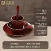 Juego de vajilla de melamina para hot pot, hoteles y restaurantes, incluyendo tazones, platos, tazas y cucharas resistentes al calor, al por mayor para uso comercial