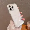 Funda para Teléfono Móvil de Agujero Grande Dos en Uno Adecuada para Apple 16Promax Moderna 16 Panel Trasero de Alta Transparencia 13 Acrílico 11/12