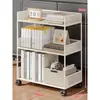 Estantería de escritorio Soporte para libros Caja de almacenamiento de archivos A4 Soporte para carpetas Portadocumentos Estante de almacenamiento de documentos Bandeja para archivos Wen