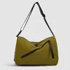 Bolso de Hombro, Bolso Cruzado para Debajo del Brazo, Bolso para Portátil para Estudiantes Hombres y Mujeres, Gran Capacidad, Bolso Cuadrado Ajustable para Viajes Diarios, Viajes, Fitness y Senderismo